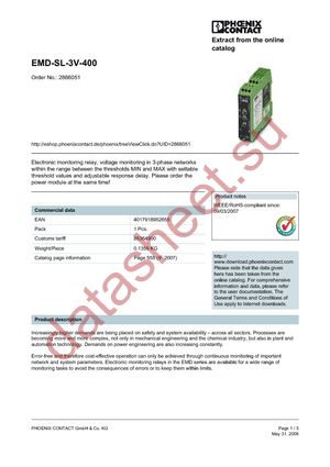 2866051 datasheet  